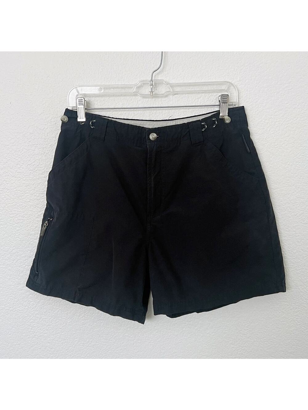 [Columbia] Black High Rise Hiking Camping Outdoors Utility Cargo Shorts Size 10